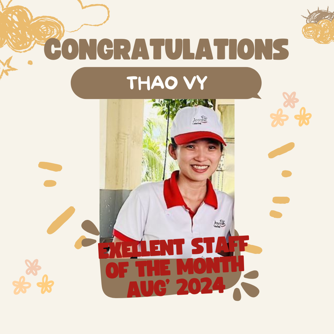 Tuyên dương nhân viên xuất sắc tháng 08/2024